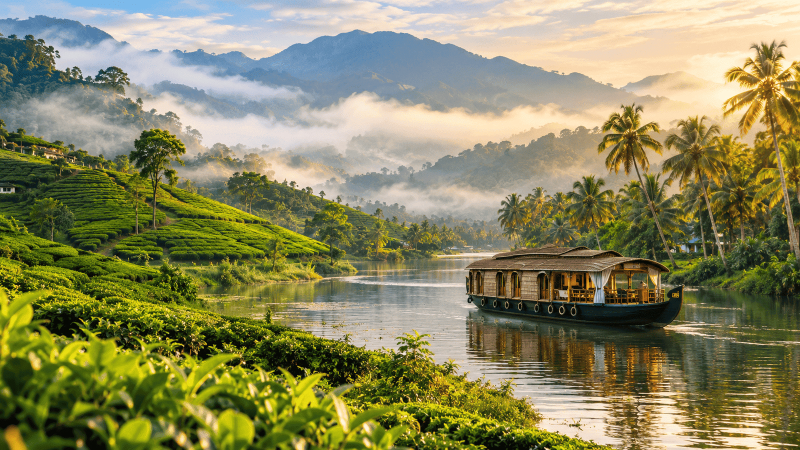 Best time to visit Kerala backwaters and Munnar